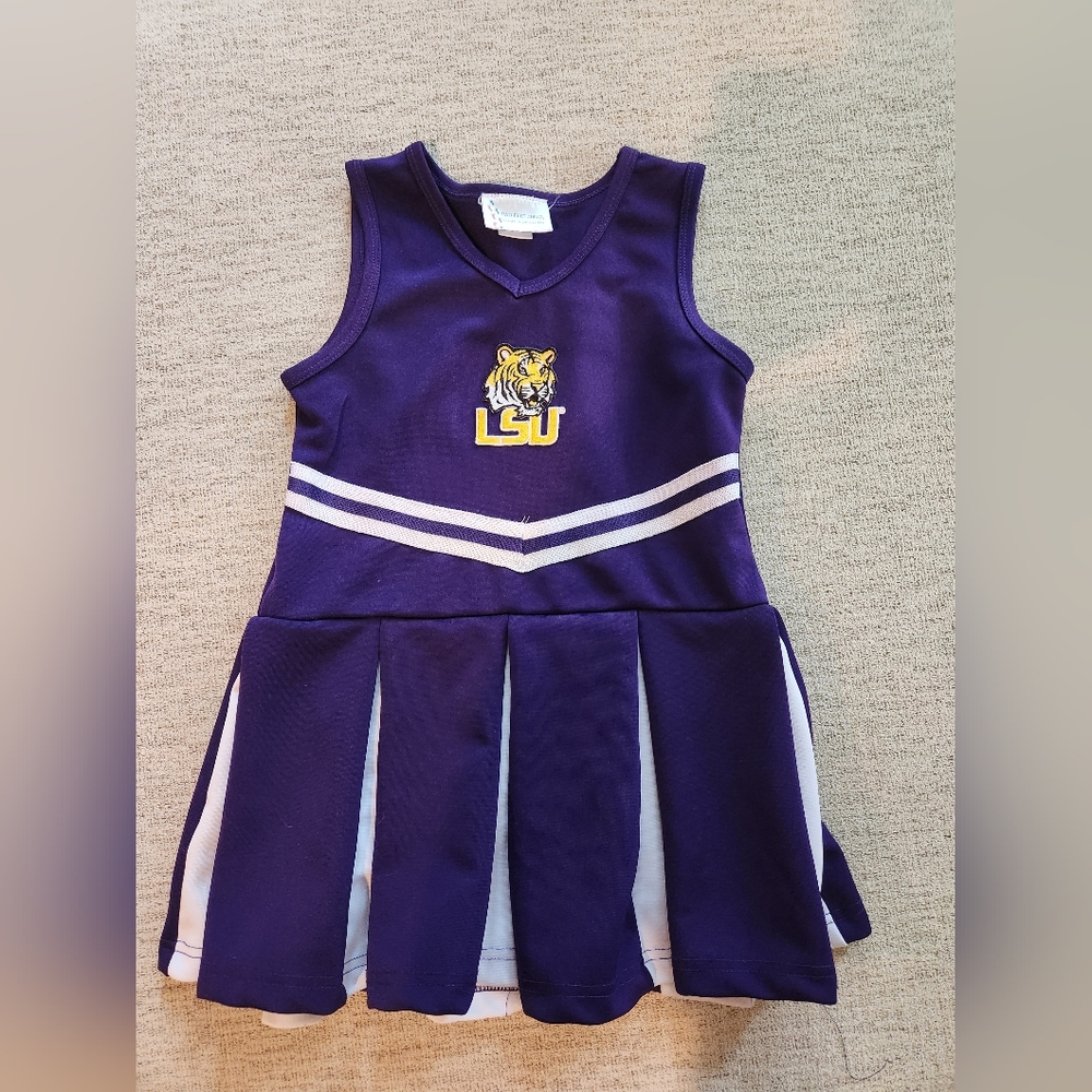 Girls Lsu cheerler dress